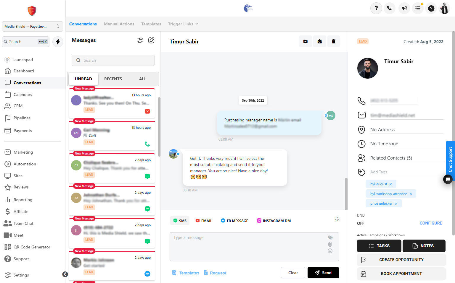 Media Shield All In One inbox