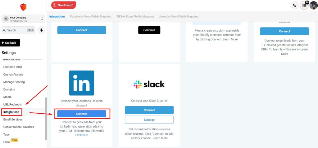 Media Shield LinkedIn Integration